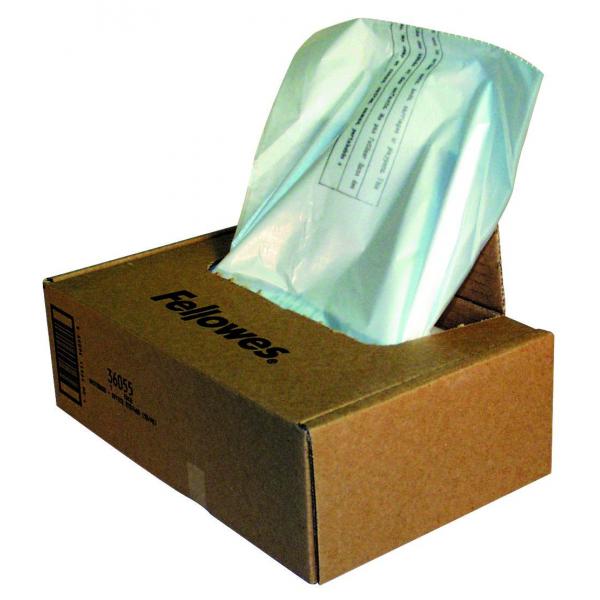 Fellowes 36055 accessorio per tritadocumenti Borsa (Fellowes 36055 165 Litre Shredder Bags 50pk)