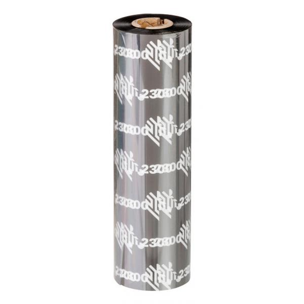 Zebra 2300 Wax nastro termico 450 m Nero (RIBBON 2300 WAX 89MM - 450 METERS C-25MM BOX OF 12)