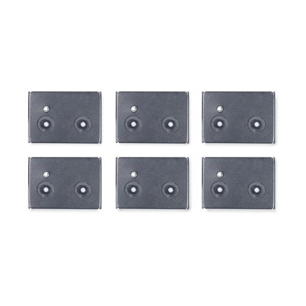 APC AR7710 Cable Containment Brackets Nero (Cable Containment Brackets with PDU Mounting Capability for NetShelter SX)