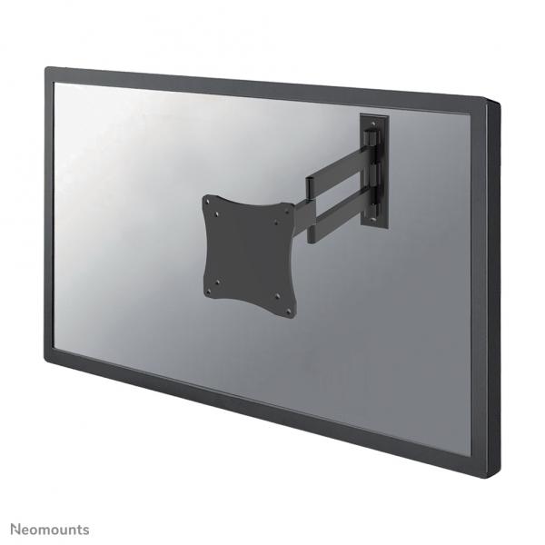 Neomounts FPMA-W830BLACK Supporto monitor/TV a parete 10-27 - mobilità completa (Neomounts AV Neomount Wall Mnt Tilt 40-75 FPMA-W830BLACK)