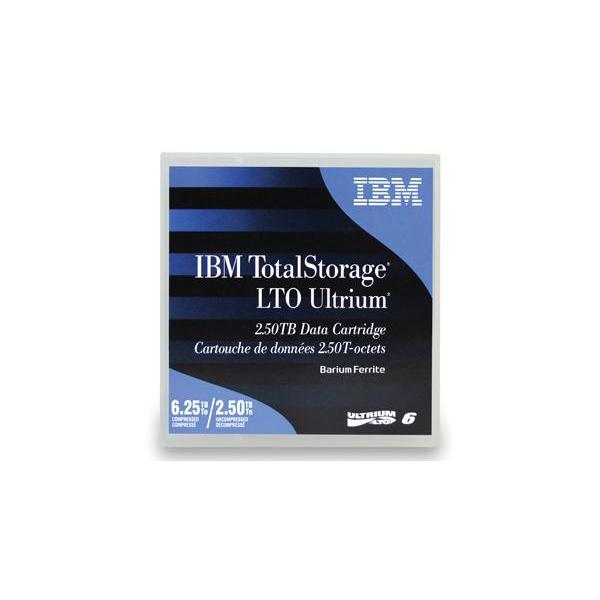 IBM LTO Ultrium 6 Nastro dati vuoto 2,5 TB (IBM 3580 LTO6 BaFe Data Cartridge)