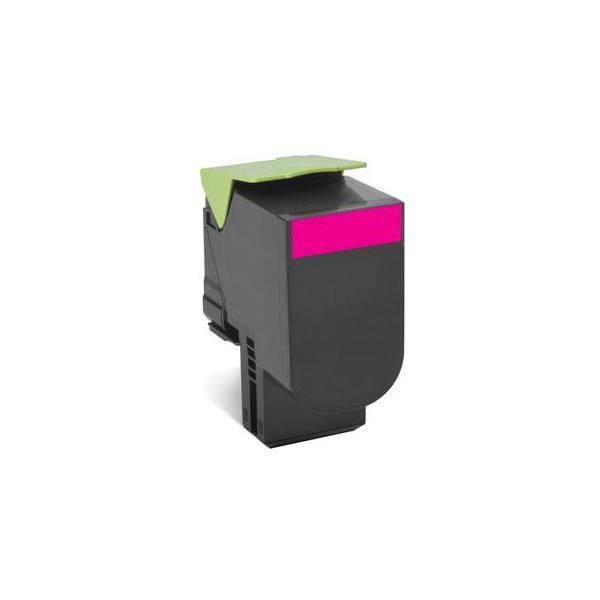 Lexmark 80C2HME cartuccia toner 1 pz Originale Magenta (Toner Magenta - Pages: 3.000 - Standard capacity - Warranty: 12M)