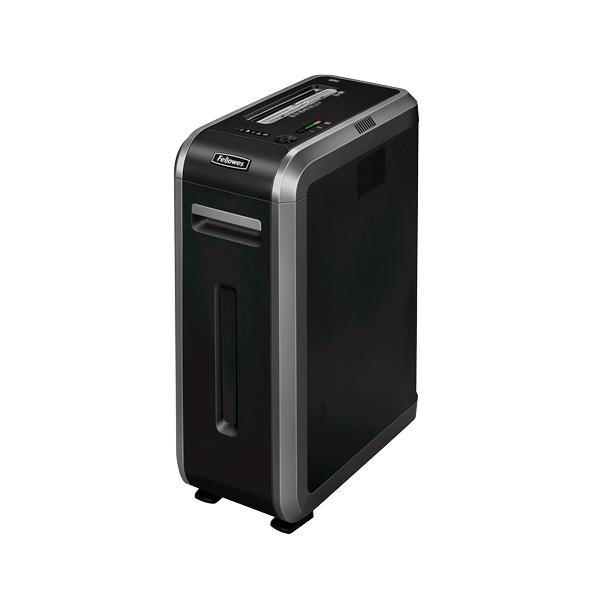 Fellowes Powershred distruggi documenti Taglio a striscia 23 cm Nero, Argento (Fellowes 125I Strip Cut Shredder)