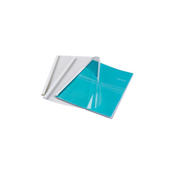 Fellowes 53153 cartellina A4 Plastica Bianco 100 pz (Fellowes 53153 4mm Thermal Cover)