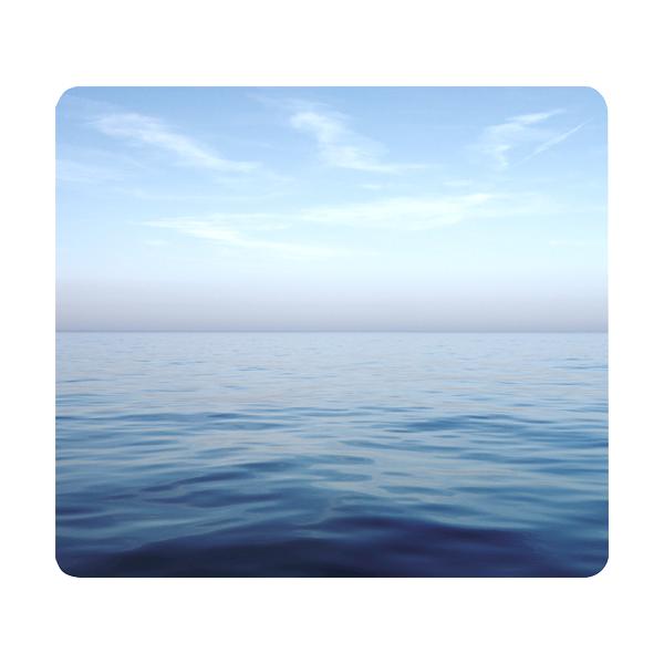 Fellowes Blue Ocean Multicolore (Fellowes 59039 Recycled Mouse Pad Blue Ocean 6pk)