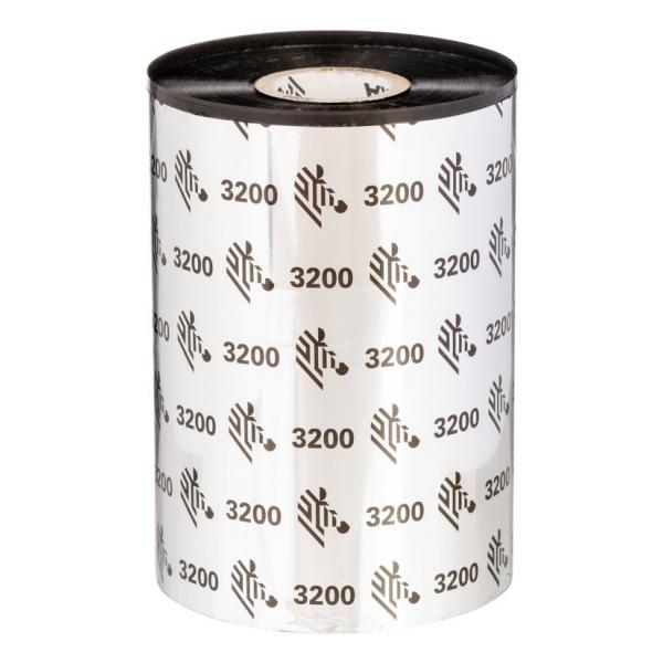 Zebra 3200 Wax/Resin nastro termico 74 m Nero (RIBBON 3200 WAX/RESIN 110MM - 74 METERS C-12.7MM BOX OF 12)
