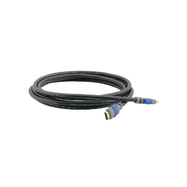Kramer Electronics HDMI/HDMI, 10.7m cavo HDMI 10,7 m HDMI tipo A [Standard] Nero (C-HM/HM/PRO-35 - 10.7m Premium Black 4K@60Hz [4:2:0] HDMI High Speed with Ethernet M-M Cable)