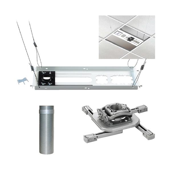 Chief KITMZ006S supporto per proiettore Soffitto Argento (KITMZ006S - Preconfigured Kit for Suspended Ceiling Installations)