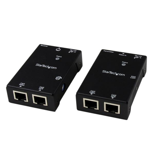 StarTech.com Extender HDMI via CAT5/CAT6 con Power Over Cable - 50 m (HDMI OVER CAT5/CAT6 EXTENDER - W/ POWER OVER CABLE - 1080P)