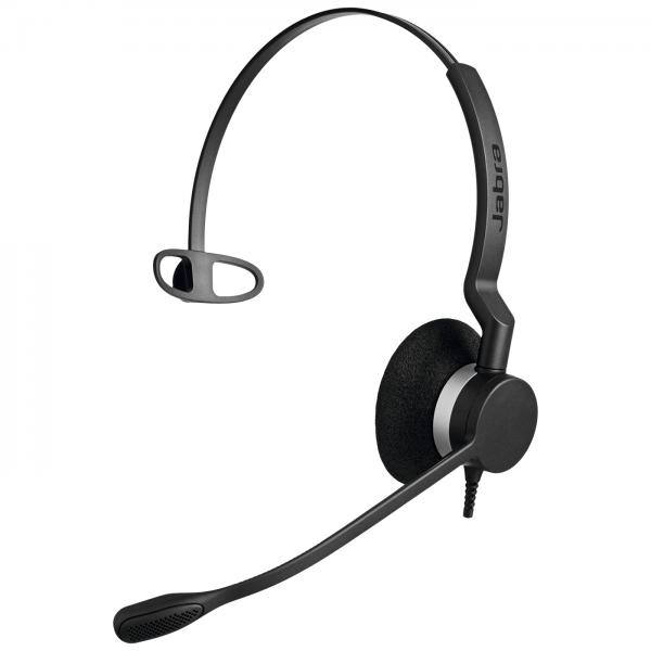Jabra Biz 2300 Auricolare Cablato A Padiglione Ufficio Nero (Jabra BIZ 2300 QD Mono - Headset - on-ear - wired)