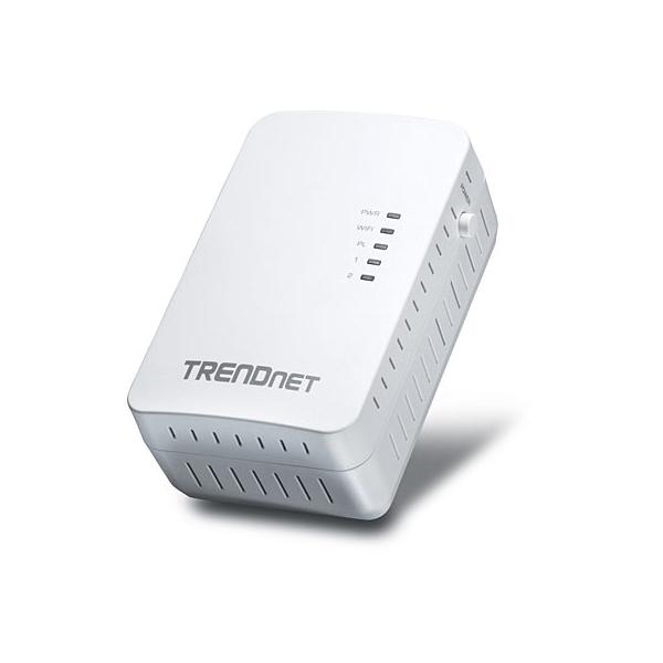 Trendnet Powerline 500 AV2 Wireless Access Point 500 Mbit/s Collegamento ethernet LAN Wi-Fi Bianco 1 pz (Powerline 500 AV2 Wireless Access Point TPL-410AP)