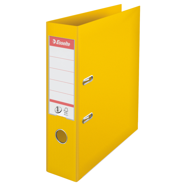Esselte 811310 raccoglitore ad anelli A4 Giallo (LAF Nr1 Power PP A4/75 Yel)