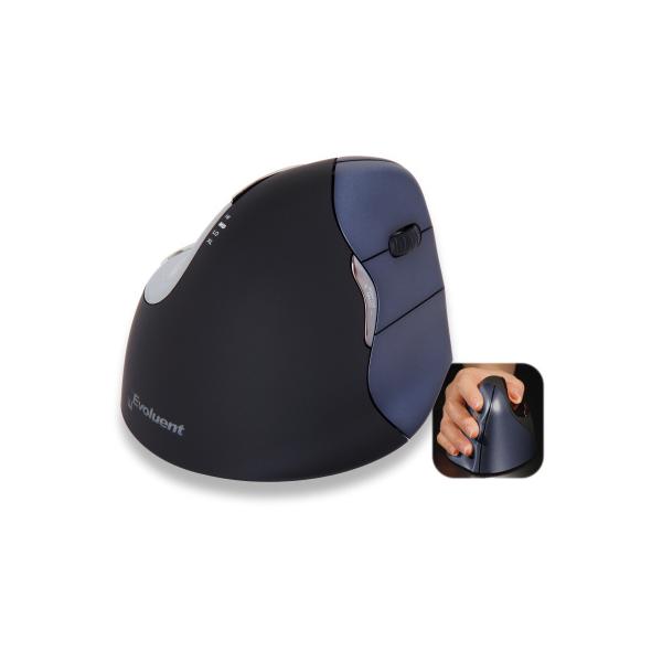 Evoluent VM4RW mouse RF Wireless Laser (Vertical Mouse4 WL Right hand - Wireless Mouse - Warranty: 24M)