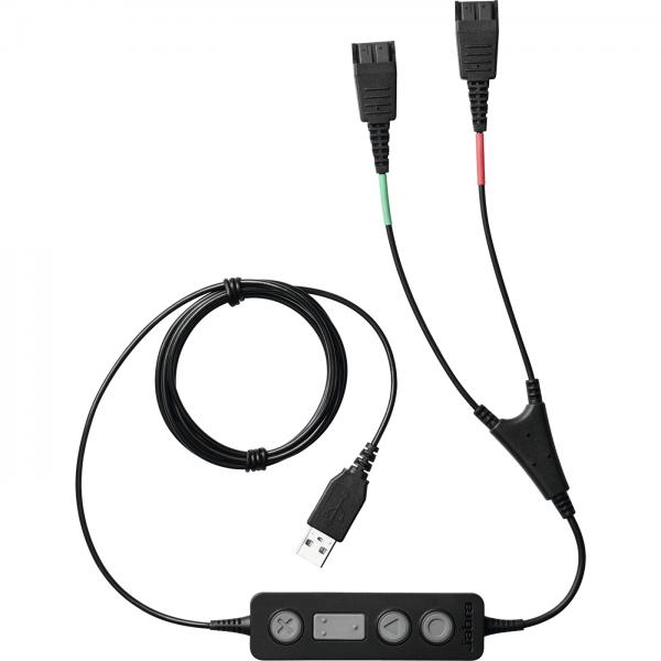 Jabra 265-09 accessorio per cuffia Cavo (JABRA LINK 265 USB Y TRAINING CABLE)