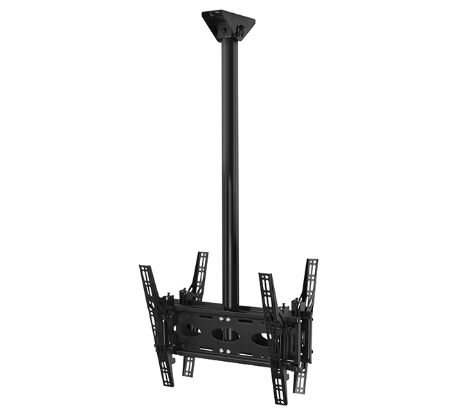 B-Tech BT8428 165,1 cm [65] Nero (BTEBT8428150B - Back-to-Back Universal Flat Screen Ceiling Mount)