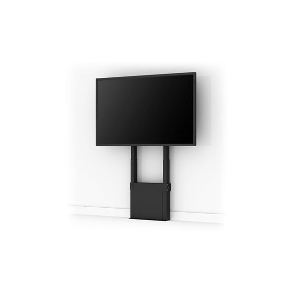 SMS Smart Media Solutions FMT091001 base da pavimento per tv a schermo piatto Nero (Func Wall/Floor Motorized. - Max. Display Size: 98, Max. - load: 120kg, VESA size: 200x100 to 800x400, Color: Black