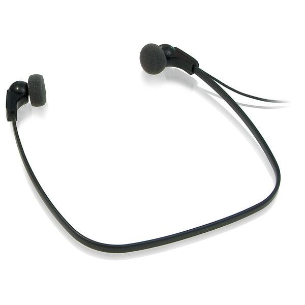 Philips LFH0334 Cuffie Cablato Sottomento MUSICA Nero (Philips LFH0334 Wired Under-the-chin Binaural Stereo Headphone - Black - 1)