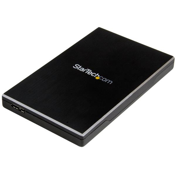 StarTech.com Box externo USB 3.1 Gen 2 ad 1 alloggiamento da 2,5 SATA III (USB 3.1 SINGLEDRIVE ENCLOSURE - FOR 2.5 SATA SSD/HDD ALUMINUM)