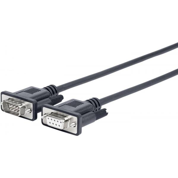 Vivolink PRORS15 cavo seriale Nero 15 m RS-232 (PRO RS232 CABLE M - F - . - Warranty: 1188M)