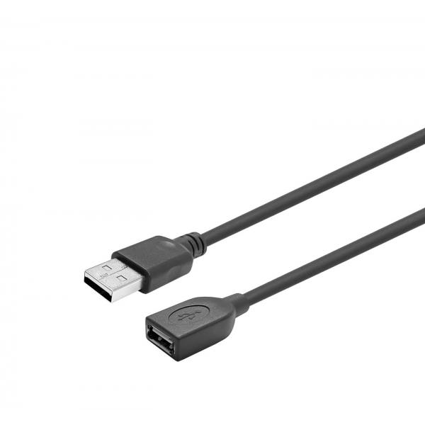 Vivolink PROUSBAAF15 cavo USB USB 2.0 15 m USB A Nero (USB 2.0 ACTIVE CABLE A MALE - - A FEMALE . - Warranty: 144M)