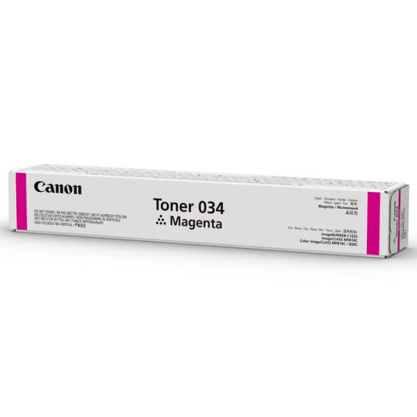 Canon 034 cartuccia toner 1 pz Originale Magenta (Canon 034 - magenta - original - toner)