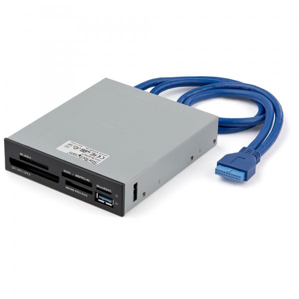 StarTech.com Lettore interno di Schede memoria Flash USB 3.0 con supporto UHS-II (FAST INTERNAL MULTI-CARD READER - USB 3.0 POWERED + UHS-II SUPP)