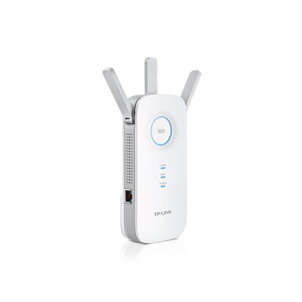 TP-Link RE450 moltiplicatore di rete Trasmettitore di rete Bianco 10, 100, 1000 Mbit/s (TP-LINK RE450 RANGE EXT GIG 802.11AC DB)