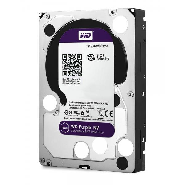 Western Digital Purple NV disco rigido interno 8 TB 3.5 Serial ATA III (WD Purple 8TB - **New Retail** Surveillance - hard drive - Warranty: 36M)