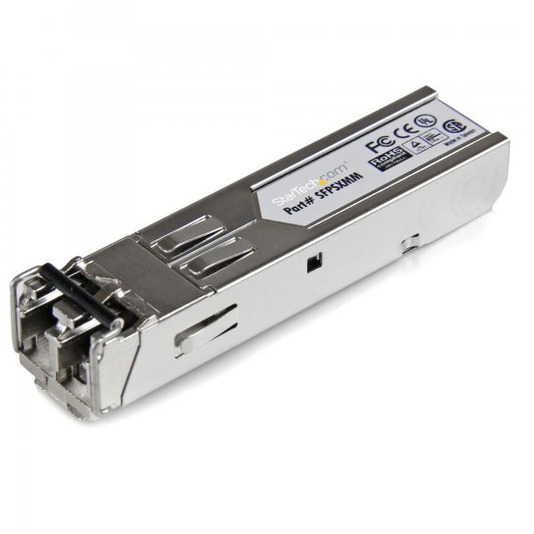 StarTech.com Ricetrasmettitore fibra ottica multimodale SFP Gigabit 850 nm (GIGABIT 850NM MM SFP FIBER - OPTICAL TRANSCEIVER - LC 550M)