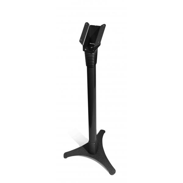 Compulocks 147B supporto per personal communication Supporto attivo Tablet/UMPC Nero (Compulocks VESA Portable Floor Stand - Stand - for LCD display - aluminium - black - floor-standing)
