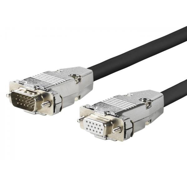 Vivolink PROVGAFM5 cavo VGA 5 m VGA [D-Sub] Nero (PRO VGA CABLE M - F - . - Warranty: 1188M)
