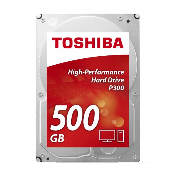 Toshiba P300 500GB disco rigido interno 7200 Giri/min 64 MB 3.5 Serial ATA III (Toshiba P300 DT01ACA050 / 500 GB / 3.5 / Red)