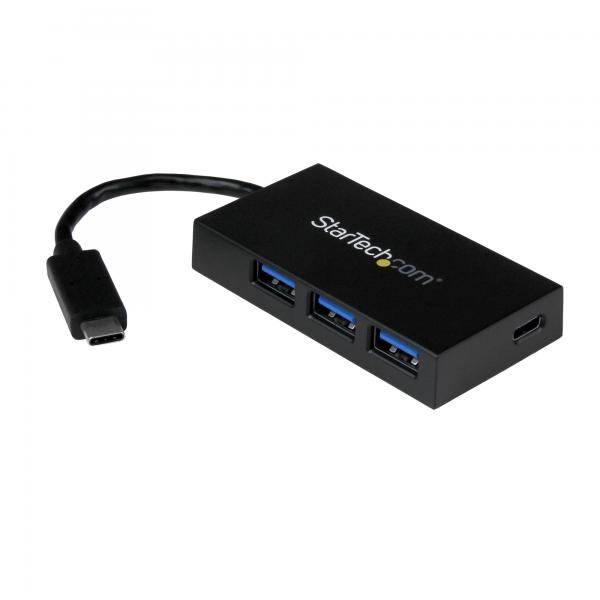 StarTech.com Hub portatile USB 3.1 Gen 1 a 4 porte - USB-C a 3 USB-A e 1 USB-C (4 PORT USB C HUB USB 3.0 TYPE C - EXPANSION HUB MINI LAPTOP HUB)