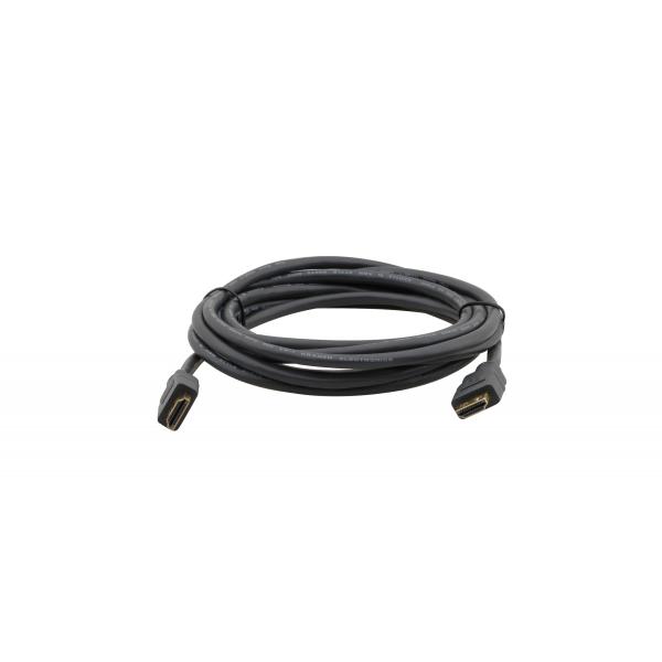 Kramer Electronics HDMI 25ft cavo HDMI 7,6 m HDMI tipo A [Standard] Nero (C-MHM/MHM-25 - 7.6m Grey Flexible High Speed with Ethernet 4K@60Hz [4:2:0] HDMI Male-Male Cable)