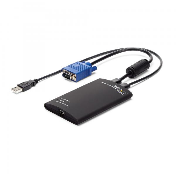 StarTech.com Laptop crash cart adapter portatile Console KVM a USB 2.0 (KVM CONSOLE TO USB 2.0 PORTABLE - LAPTOP CRASH CART ADAPTER)