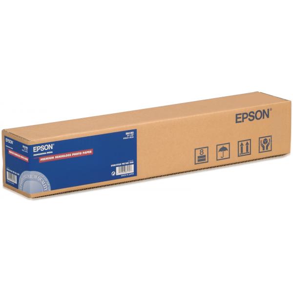 Epson Carta fotografica semilucida Premium, in rotoli da 60, 96cm [24''] x 30, 5m (PREM SEMIG PHOTO PAP-24IN 30 5M 162)