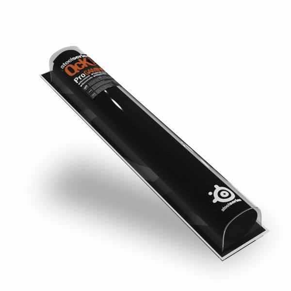 Steelseries QcK Tappetino per mouse per gioco da computer Nero (SteelSeries QcK heavy 63008 Mouse Pad)