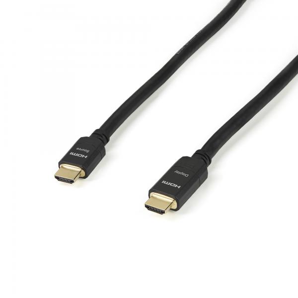 StarTech.com HDMM30MA cavo HDMI 30 m HDMI tipo A [Standard] Nero (100FT ACTIVE HDMI CABLE 4K 30HZ - CL2 RATED HDMI CORD HIGH SPEED)