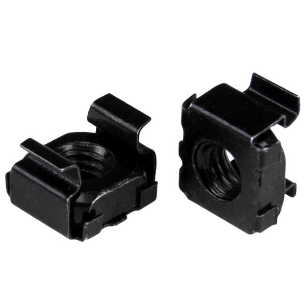 StarTech.com Dado M5 per server rack - confezione da 100, nero (100 PKG M5 CAGE NUTS - .)