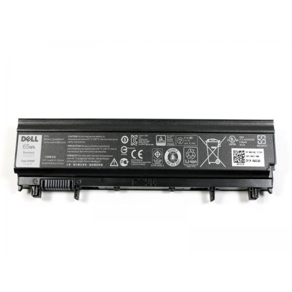 DELL WGCW6 ricambio per laptop Batteria (Battery, 65WHR, 6 Cell, - Lithium Ion WGCW6, Battery, - Dell - Warranty: 12M)