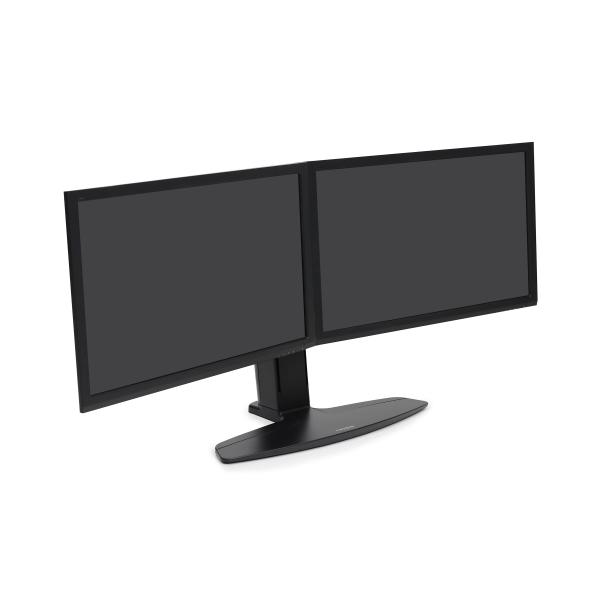Ergotron Neo Flex Dual Monitor Lift Stand 62,2 cm [24.5] Scrivania Nero (Ergotron Neo-Flex Dual LCD Lift Stand - Stand for 2 LCD displays - black - screen size: up to 24)