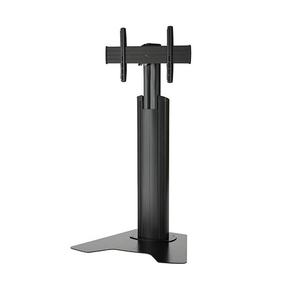 Chief MFAUB carrello e supporto multimediale Nero Pannello piatto Carrello multimediale (MFAUB - Medium Fusion Manual Height Adjustable Floor AV Stand)