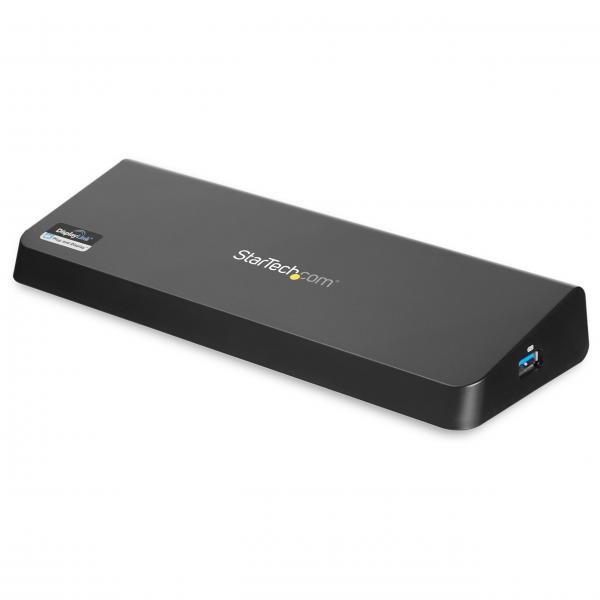 StarTech.com Docking Station Universale USB 3.0 a doppio monitor HDMI e DisplayPort 4K - Docking station USB 3.0 a HDMI e DP, 4x USB-A, Ethernet - Dock per Notebook USB-A Mac e Windows (USB 3.0 DOCKI