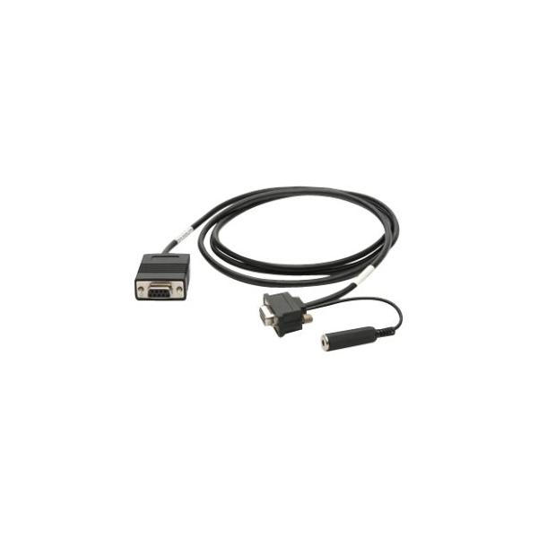 Motorola 25-13227-03R cavo seriale Nero 1,83 m DB9 (FM CBL ASSY 9 PIN F - TRIG 6 FT STR)
