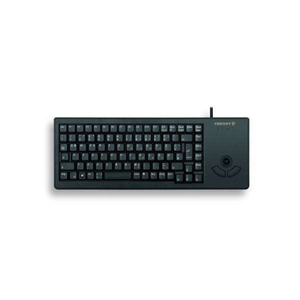 CHERRY XS Trackball tastiera Universale USB QWERTY Nordic Nero (CHERRY G84-5400 TRACKBALL - KEYBOARD PAN-NORDIC) - Versione Tedesca