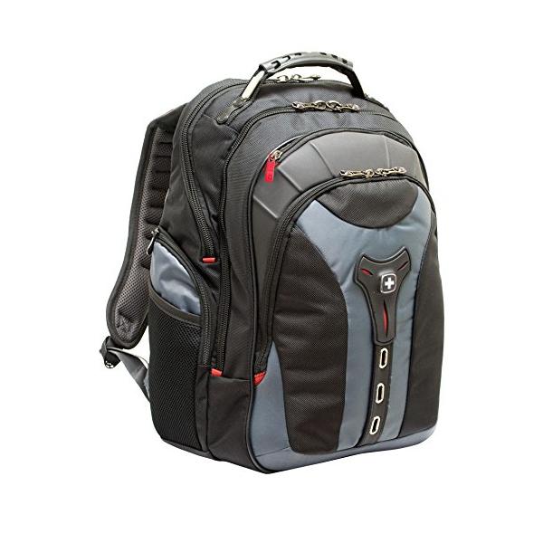 Wenger/SwissGear 600639 borsa per laptop 43,2 cm [17] Zaino Nero, Grigio (Wenger Pegasus 17 Backpack)