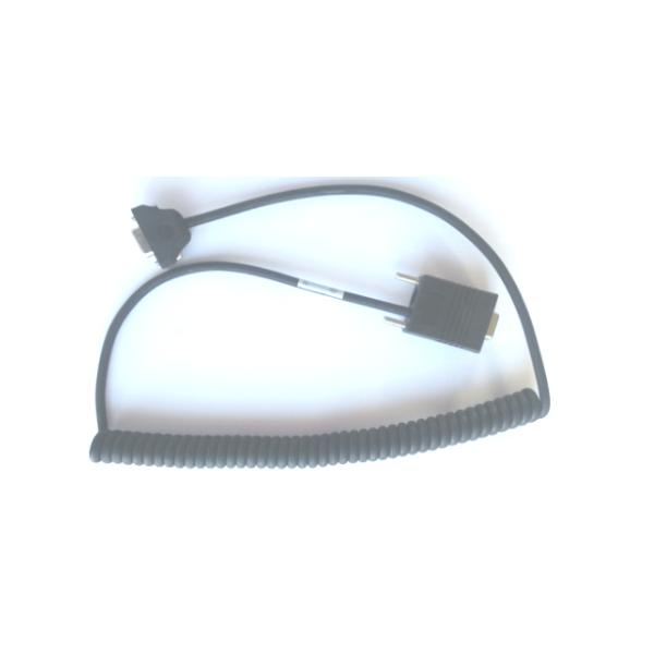 Motorola CBL-58918-03 cavo seriale Nero 0,8 m RS232 DB9 (RS-232 CABLE ASSEMBLY - FM CBL ASSY 9FT COILED)