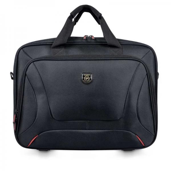 Port Designs Courchevel Tl Eco 39,6 cm [15.6] Valigetta ventiquattrore Nero (ECO BAG PORT COURCHEVEL TL 15.6 160514)