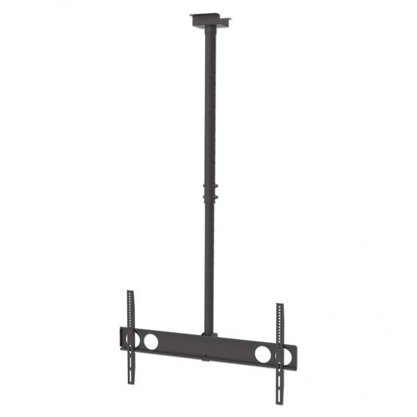 Manhattan 423625 Supporti a parete per TV 177,8 cm [70] Nero (TV/MONITOR CEILING MOUNT- - 37-75IN VESA TO 800X400MM 50KG)