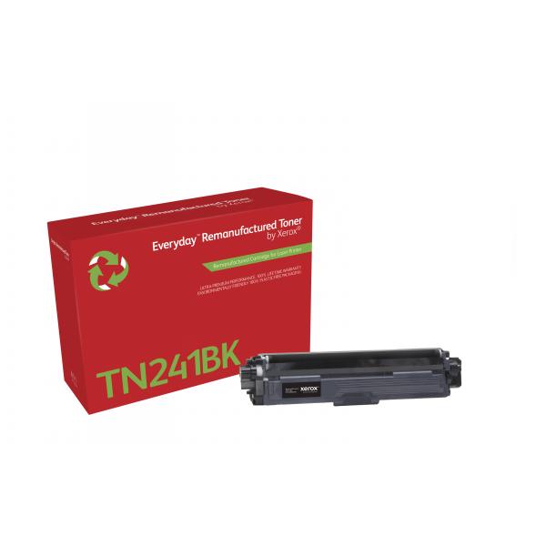 Toner rigenerato Everyday™ di Xerox Nero compatibile con Brother TN241BK, Capacità standard (BROTHER HL3140/50/70 DCP9020 BK - MFC9330/40/9130/40 OEM TN241BK)